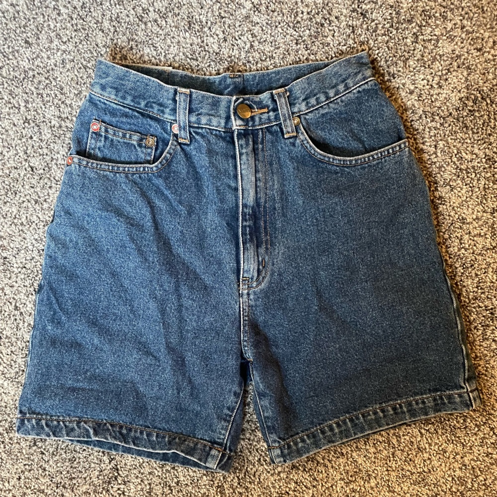 Vintage High Waisted Denim Shorts